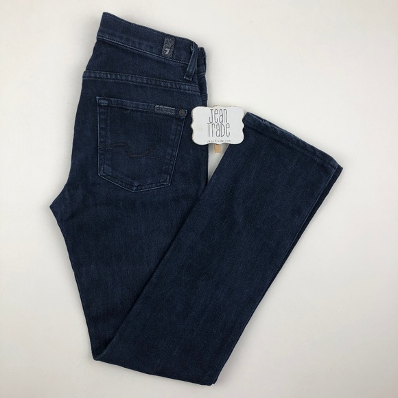 7 For All Mankind Denim - 7 For all Mankind High Waist Straight Leg Jean